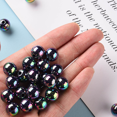 Opaque Acrylic Beads MACR-S370-D12mm-A19-1