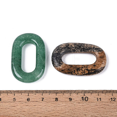 Natural Mixed Stone Pendants G-Q601-12-1