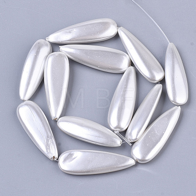 Shell Pearl Beads Strands SSHEL-T011-03-1