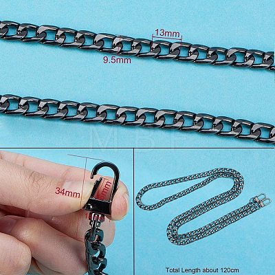 Bag Strap Chains IFIN-PH0024-03B-9x120-1