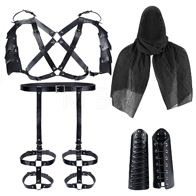 Medieval Knight Costume Props AJEW-GF0008-43-1