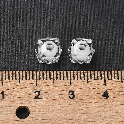 Transparent Acrylic Beads LS-TACR-S112-8mm-01-1