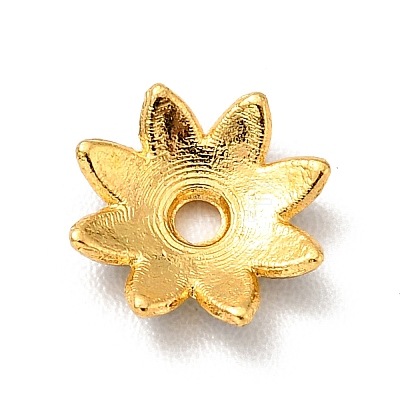 Multi-Petal Alloy Enamel Bead Caps FIND-G029-02G-02-1