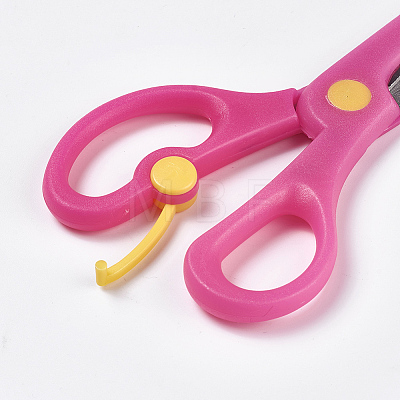 Stainless Steel and ABS Plastic Scissors TOOL-WH0100-03B-1