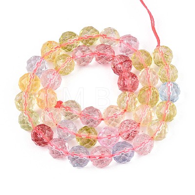 K9 Glass Beads Strands GLAA-N014-10mm-01-1