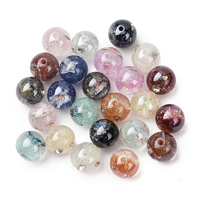 Luminous Transparent Resin Beads RESI-C073-04-1