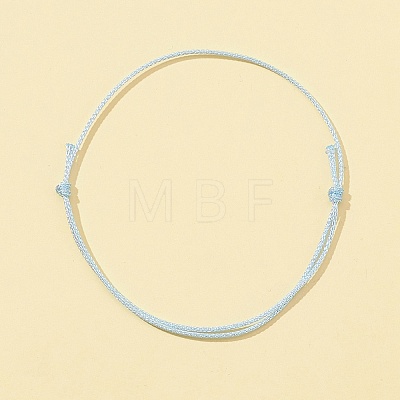 Adjustable Polyester Braided Cord Bracelet Making AJEW-FS0001-03-1