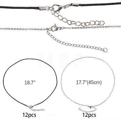 DIY Necklace Making DIY-SC0008-17P-1
