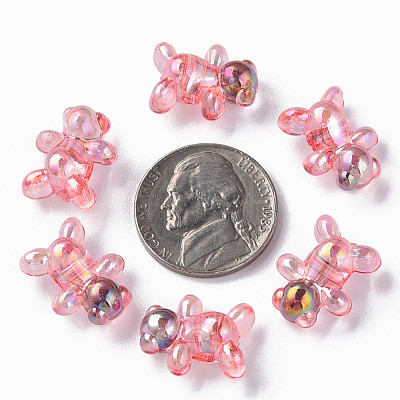 Transparent Acrylic Beads MACR-S154-127-C07-1