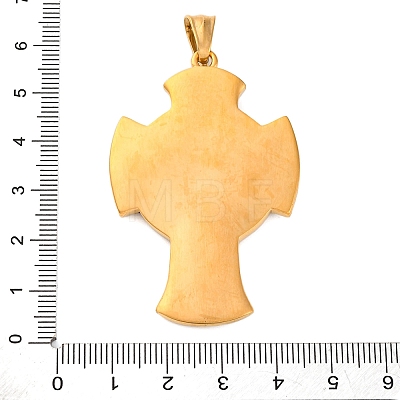 304 Stainless Steel Big Pendants LS-STAS-P372-05AG-1