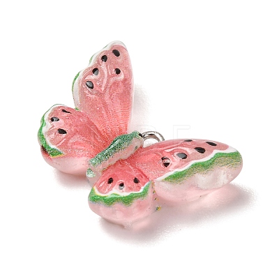 Transparent Resin Pendants RE-CBA5B90-03B-1