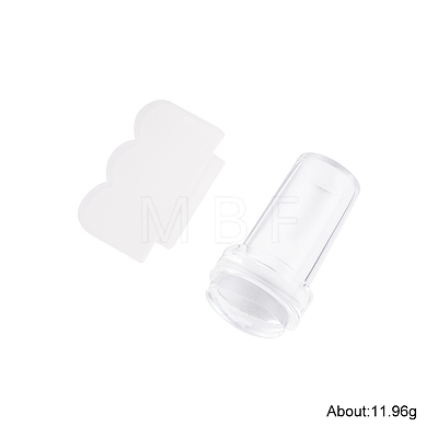 Silicone Nail Art Seal Stamp and Scraper Set MRMJ-Q061-001-1