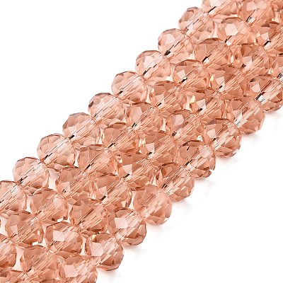 Glass Beads Strands EGLA-A044-T6mm-D21-1