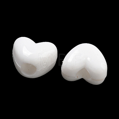 Opaque Acrylic European Beads SACR-L007-033C-1