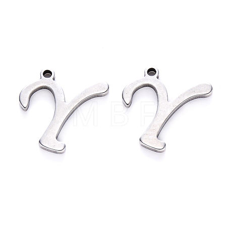 Tarnish Resistant 201 Stainless Steel Charms STAS-R105-Y-1