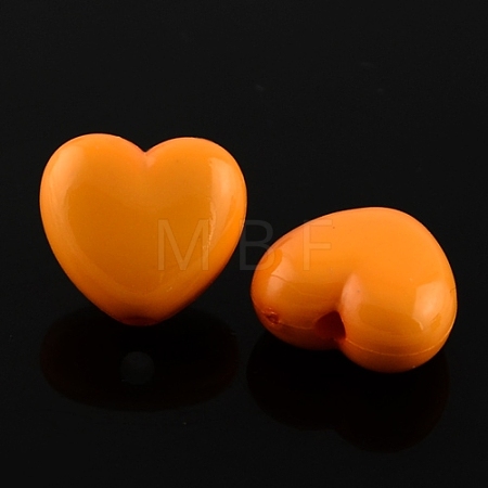 Opaque Acrylic Beads LS-SACR-10X11-10-1