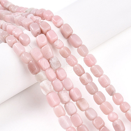 Natural Pink Opal Beads Strands G-N346-04A-09-1
