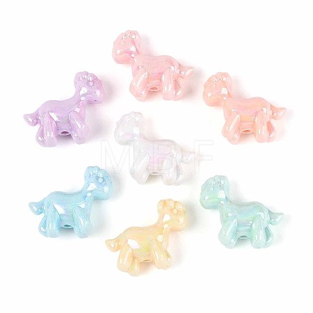 Opaque Acrylic Beads OACR-N150-16-1