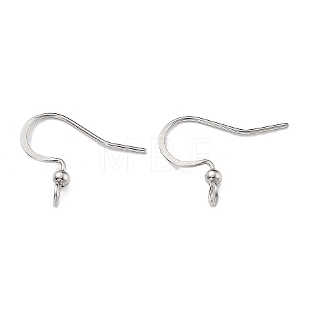 Tarnish Resistant 316 Surgical Stainless Steel Earring Hooks STAS-K274-10P-1