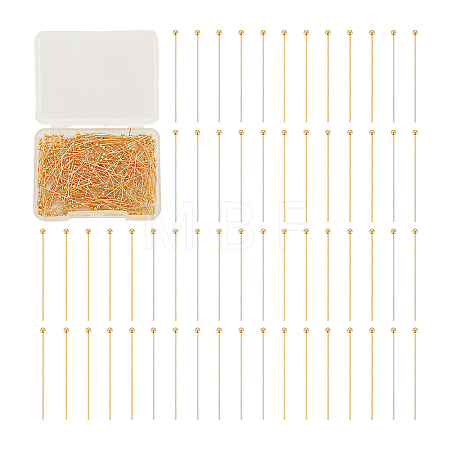 Brass Ball Head Pins KK-UN0003-31A-1