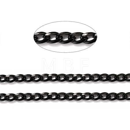 304 Stainless Steel Cuban Link Chains CHS-H009-33B-1