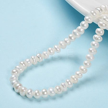 Natural Cultured Freshwater Pearl Beads Strands PEAR-G007-39-1