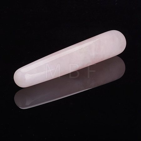 Natural Rose Quartz Massage Sticks DJEW-E004-01-1
