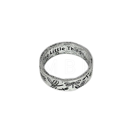Dragonfly Pattern Alloy Finger Rings FS-WG51334-02-1