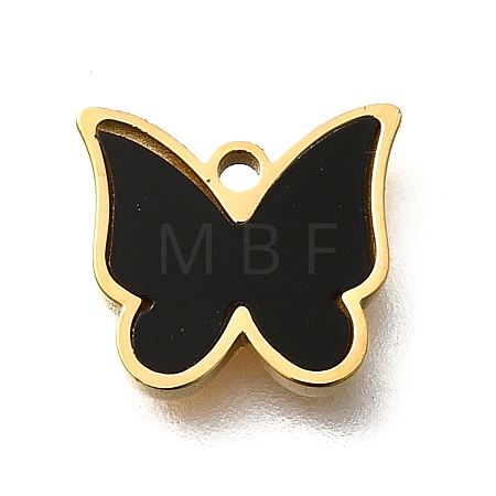 304 Stainless Steel Butterfly Charms STAS-Q348-26G-02-1