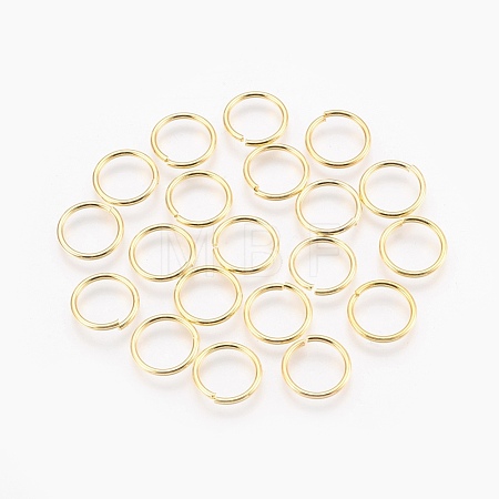 Brass Open Jump Rings J0CPE016-1