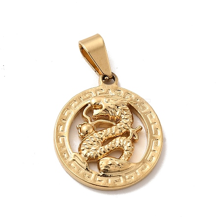 PVD Vacuum Plating 201 Stainless Steel Pendants X-STAS-K250-27-1