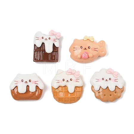 Opaque Cartoon Resin Cabochons X-CRES-R456-12A-1