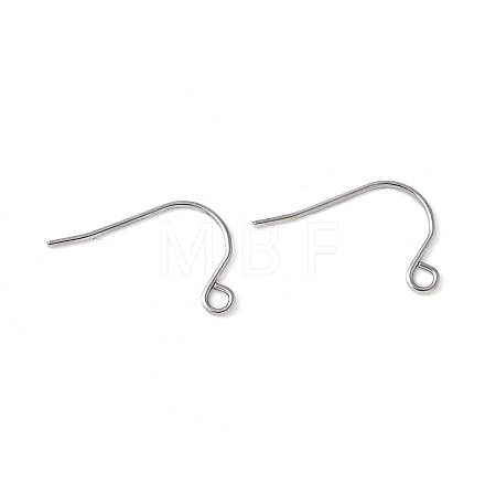 316 Surgical Stainless Steel Earring Hooks STAS-Z124-02C-P-1