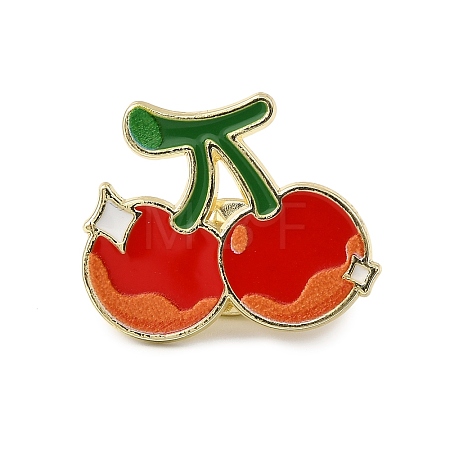 Fruit Enamel Pin JEWB-K018-31B-G-1