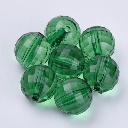 Transparent Acrylic Beads TACR-Q254-12mm-V17-1