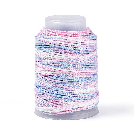 35M Segment Dyed Macrame Cotton Cord OCOR-T017-06F-1