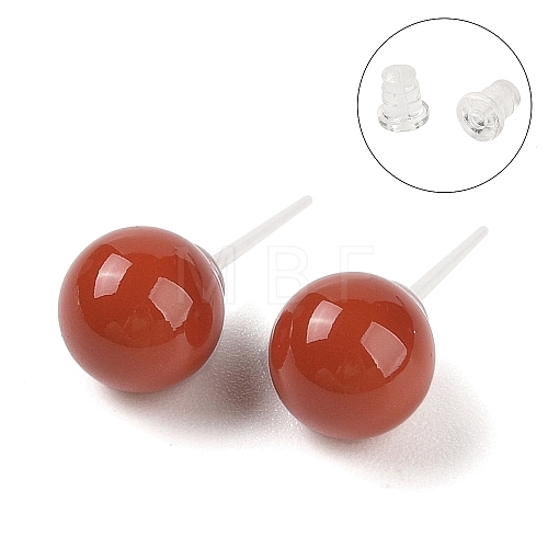 Hypoallergenic Bioceramics Zirconia Ceramic Stud Earrings EJEW-C111-11-1