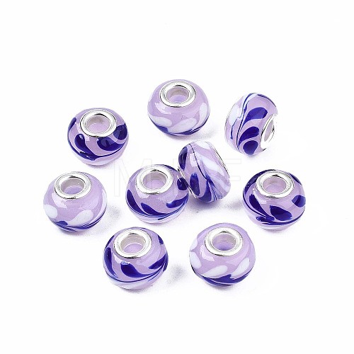 Handmade Lampwork European Beads LPDL-N001-032-1