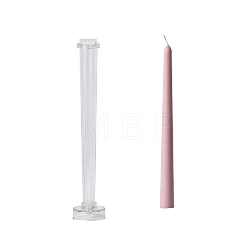 DIY Plastic Taper Candle Molds CAND-PW0001-033A-1