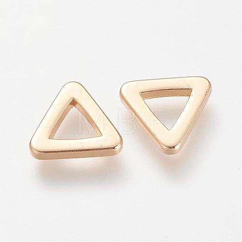 Brass Link Rings KK-T014-128G-1