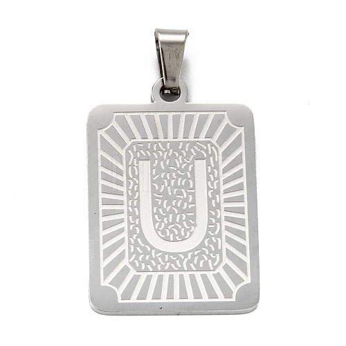 Non-Tarnish 304 Stainless Steel Pendants STAS-K216-48U-P-1