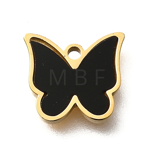 304 Stainless Steel Butterfly Charms STAS-Q348-26G-02-1