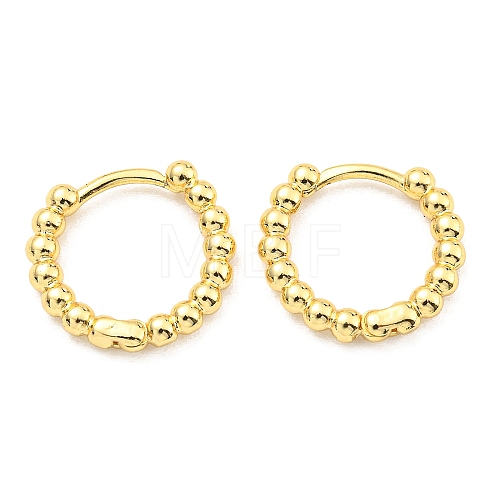 Rack Plating Brass Hoop Earrings KK-C026-05G-1