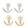 Women's Alloy Stud Earrings AL-CBA3C8B-01G-2