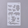 Plastic Drawing Stencil DIY-WH0155-15-1