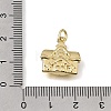 Brass Pendants KK-CBAEEA8-18G-3