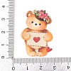 Valentine's Day Opaque Printed Acrylic Pendants OACR-A045-06H-3