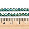 Electroplate Transparent Glass Beads EGLA-B013-02A-AB08-4