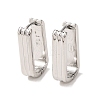 304 Stainless Steel Hoop Earrings EJEW-D358-01P-2
