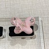 Brass Rhinestone Cuff Open Rings for Women WG7C087-08-1